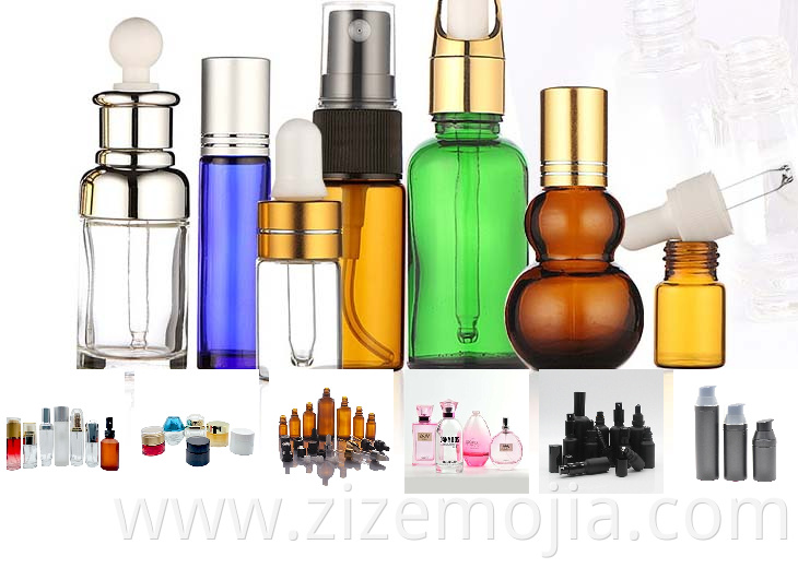 Skincare glass bottle serum pump 30ml 30 ml